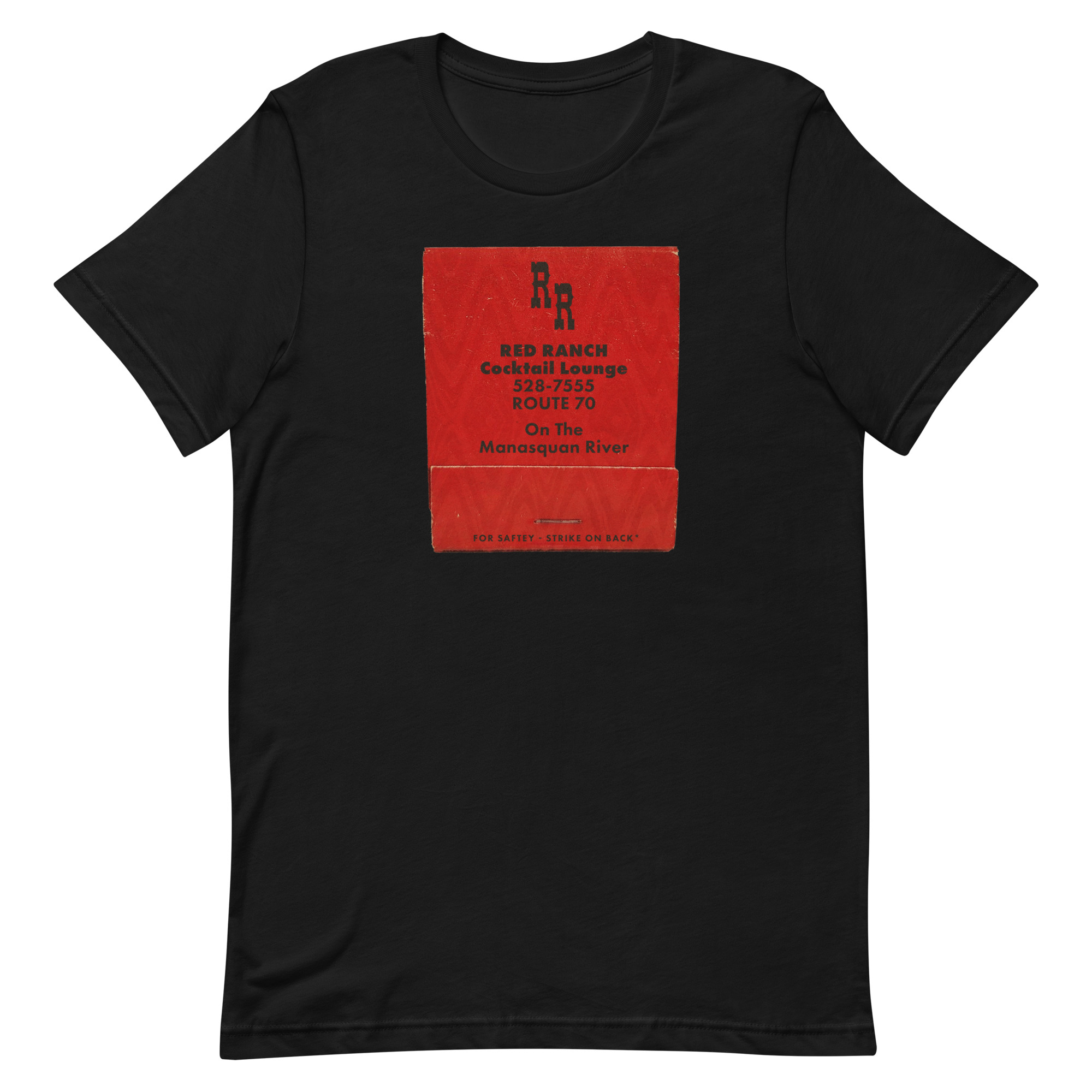 Fight | Ranch Red Club Unisex Park Asbury t-shirt