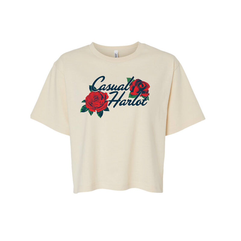 Casual Harlot Cream Crop Top