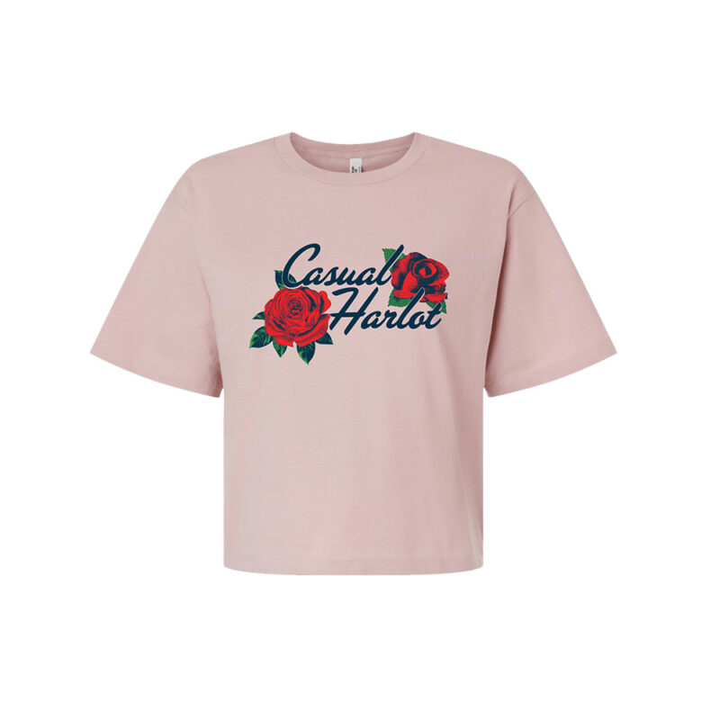 Casual Harlot Rose Crop Top